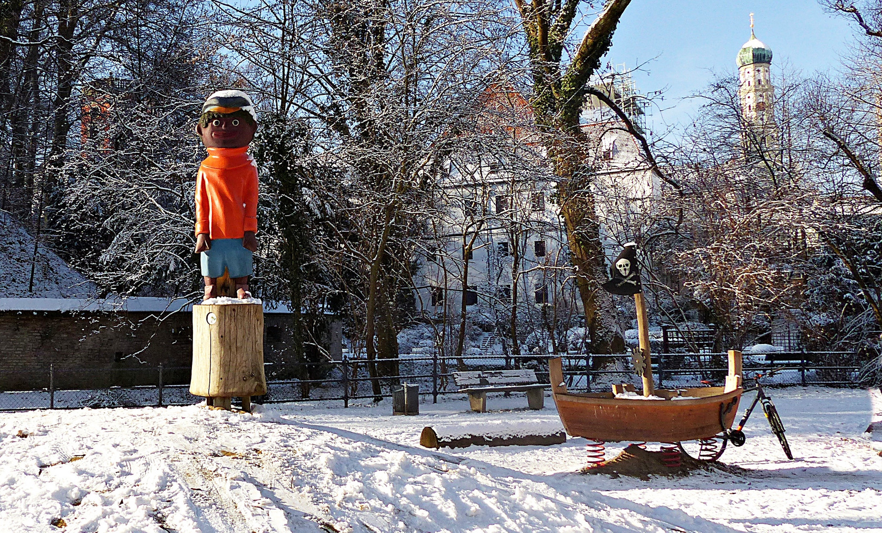 Augsburger Puppenkiste, Jim Knopf im Schnee