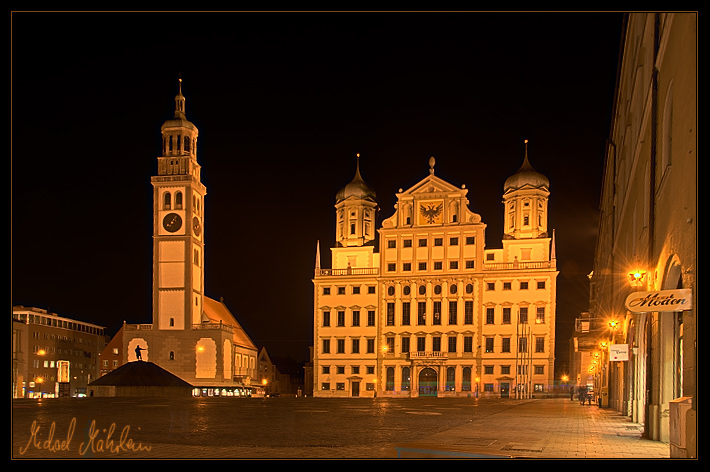 Augsburger Rathaus und Perlachturm