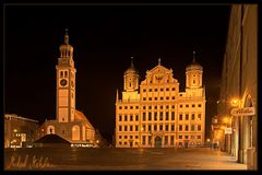 Augsburger Rathaus und Perlachturm