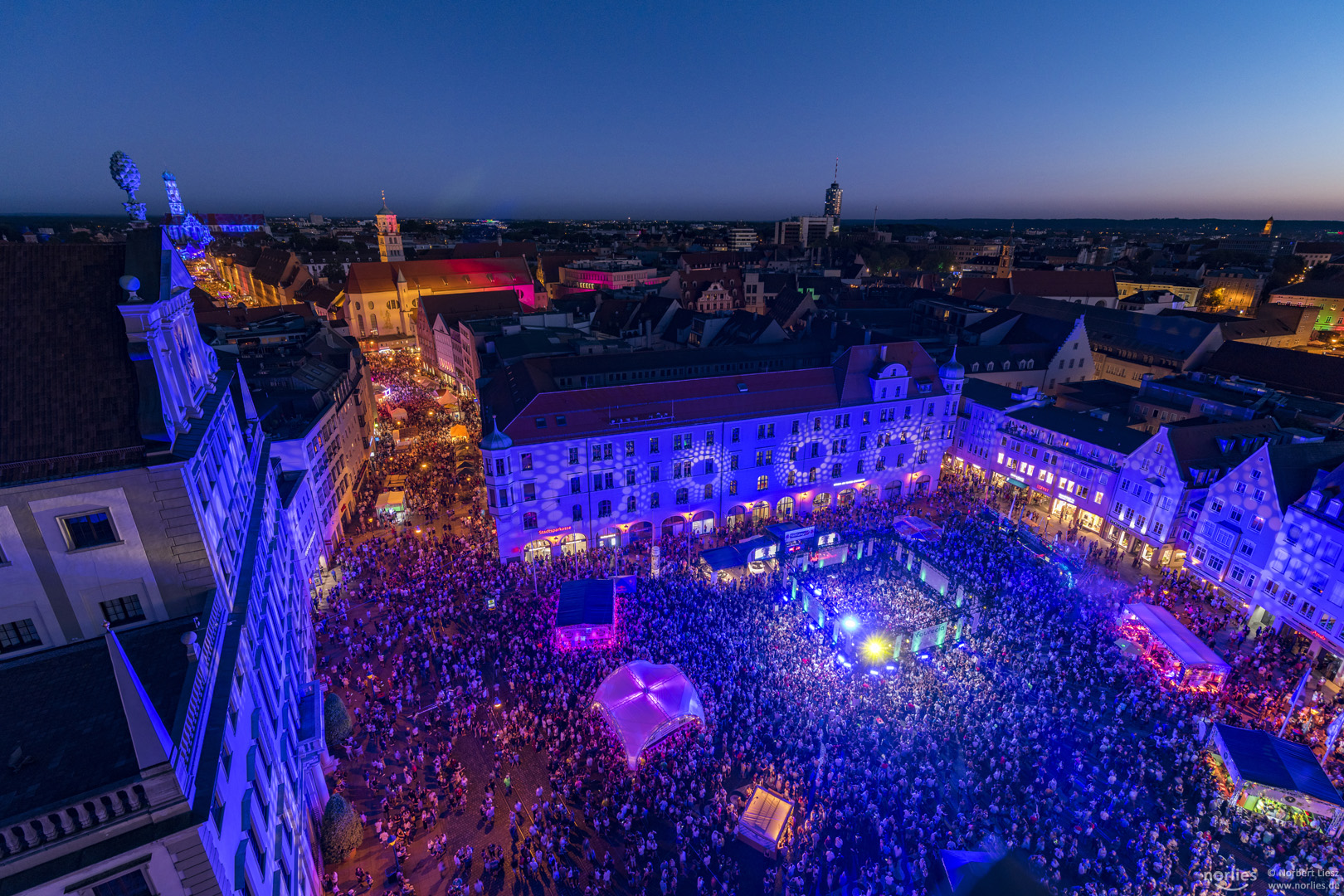 Augsburger Sommernächte - Rathausplatz