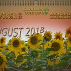 August 2018 Kalenderblatt