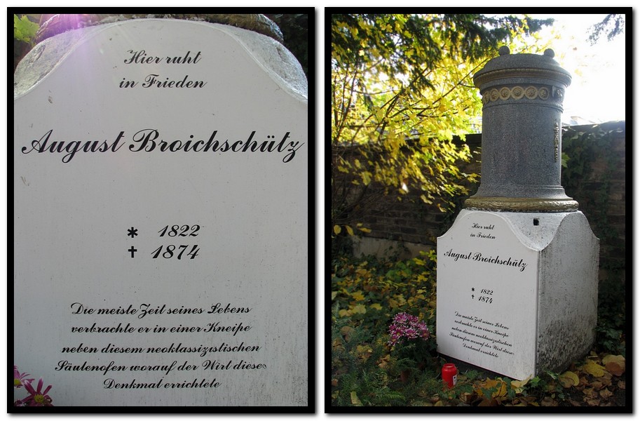 August der Ofen ist aus - auf dem Kölner Friedhof Melaten