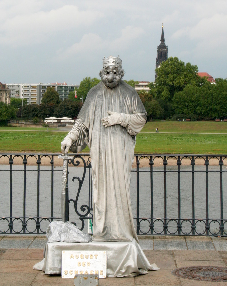 August der Schwache in Dresden