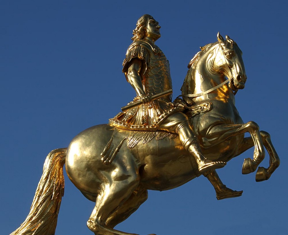 August der Starke - Der Goldene Reiter in Dresden