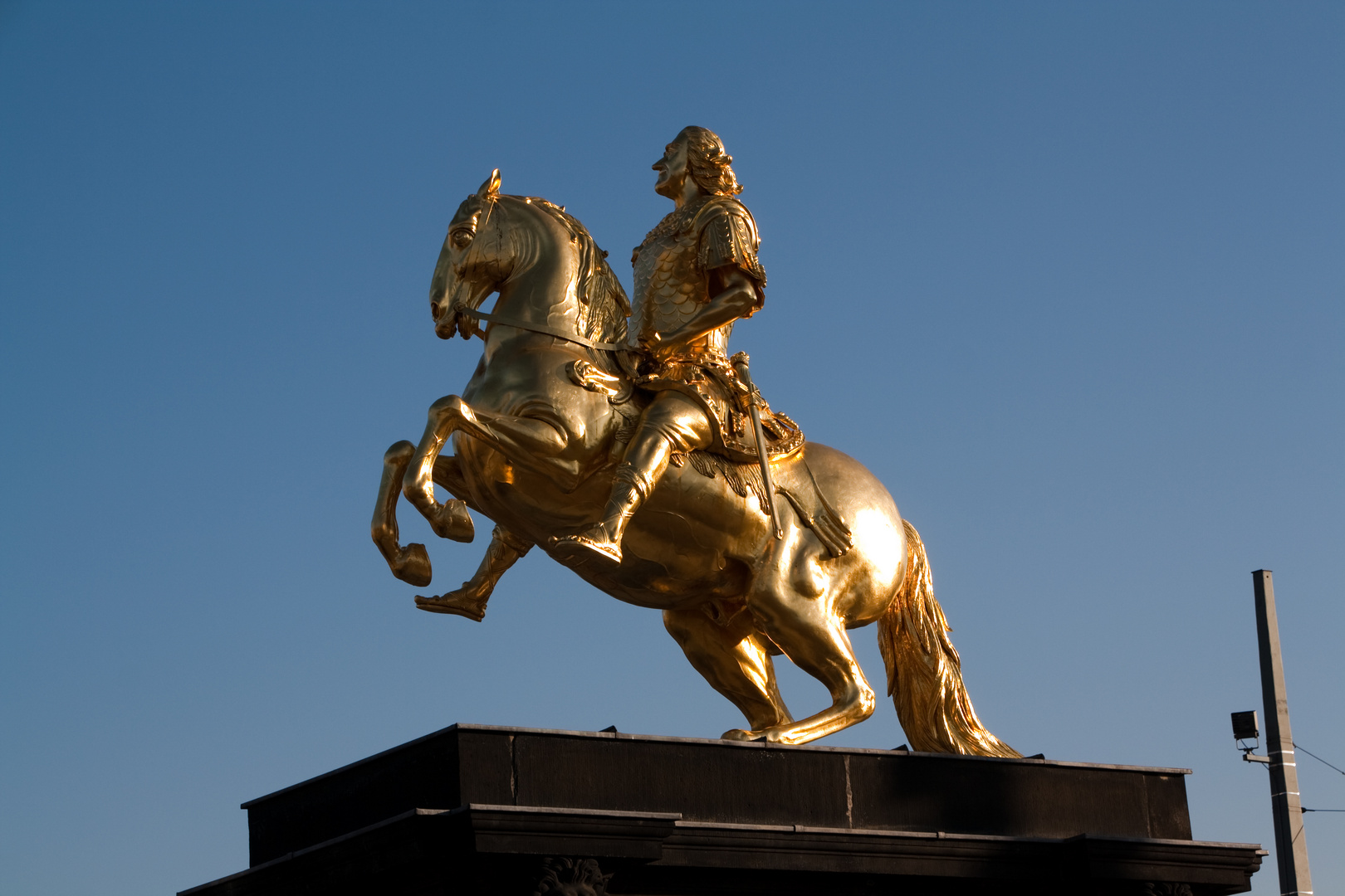 August der Starke, oder auch Der goldene Reiter