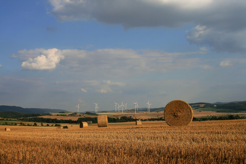 August im Weserbergland