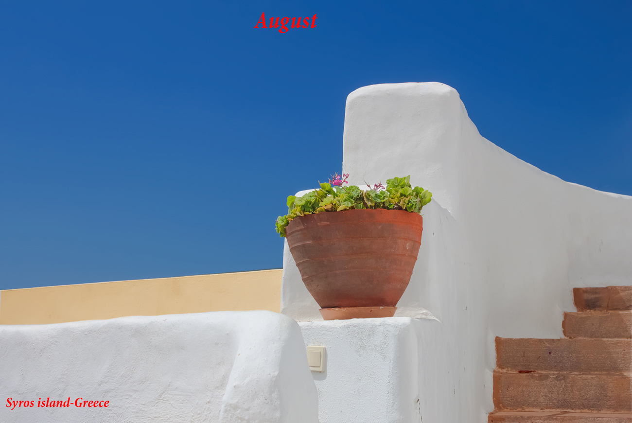 August means Aegean light