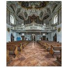 Augustinerkirche - Mainz " Blick, zur Barockorgel..."