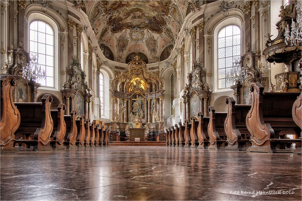 Augustinerkirche zu Mainz am Rhein ....