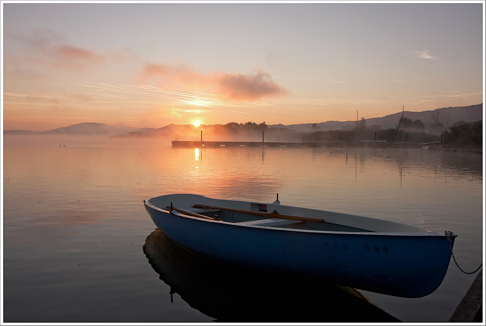 Augustmorgen am Wallersee