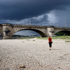 Augustusbrücke - kurz vor dem Regen