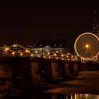 Augustusbrücke mit Blick Richtung Neustadt