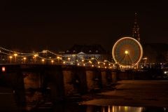 Augustusbrücke mit Blick Richtung Neustadt