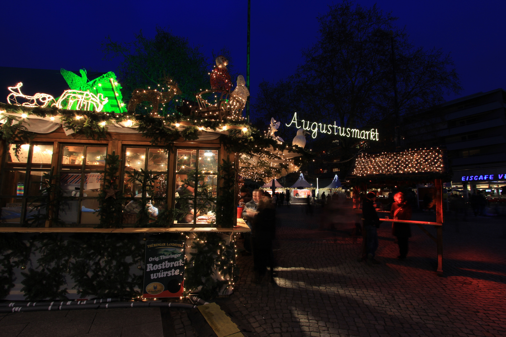 Augustusmarkt auf der Hauptstraße