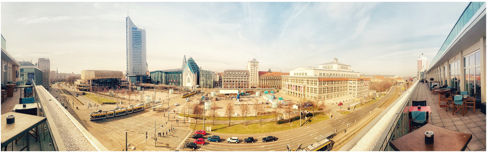 Augustusplatz in Leipzig