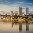 Auhafen Muttenz am Morgen