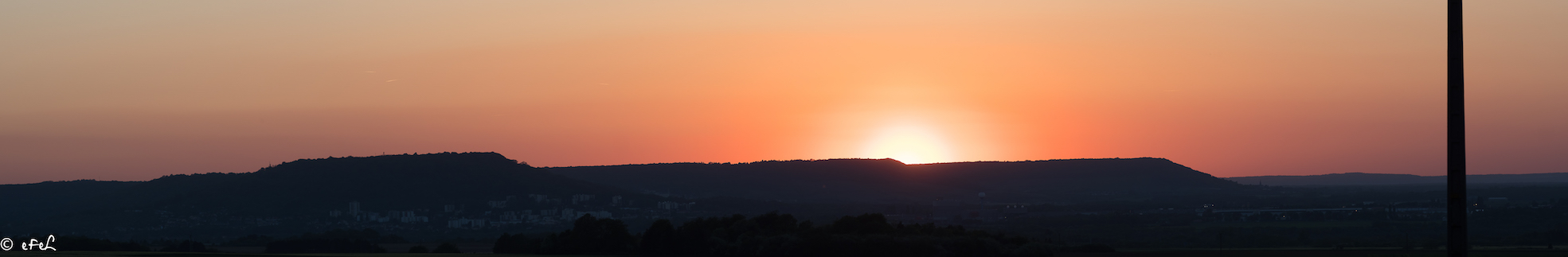 Aujourd'hui, il a fait beau ici