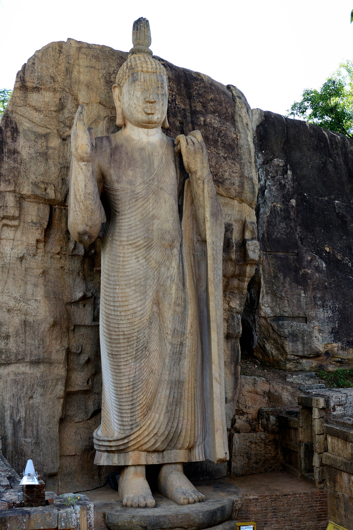 Aukana Buddha-Statue