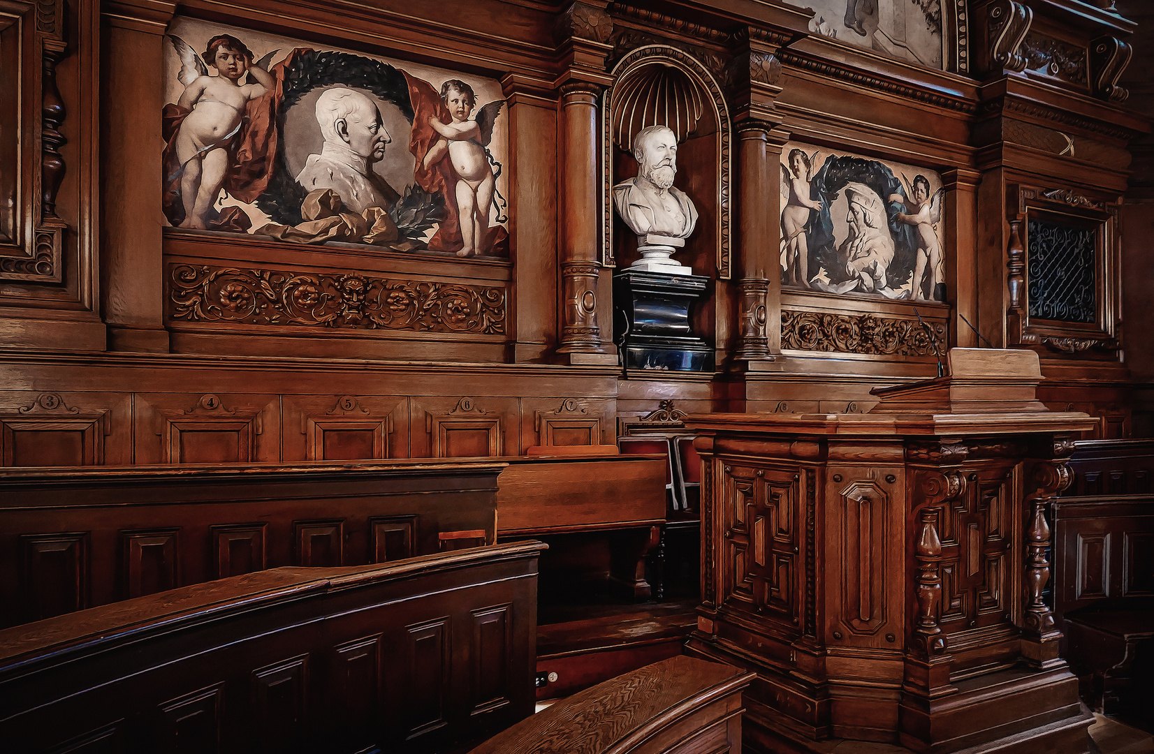 Aula der Alten Universität Heidelberg