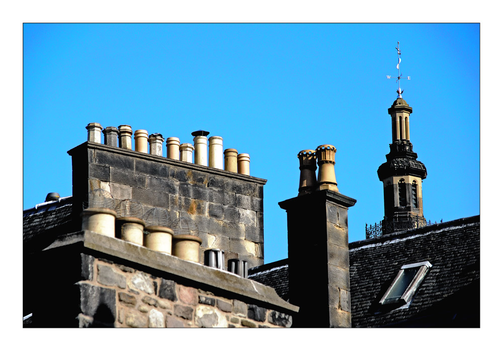 Auld Reekie .. Über die Dächer von Edinburgh