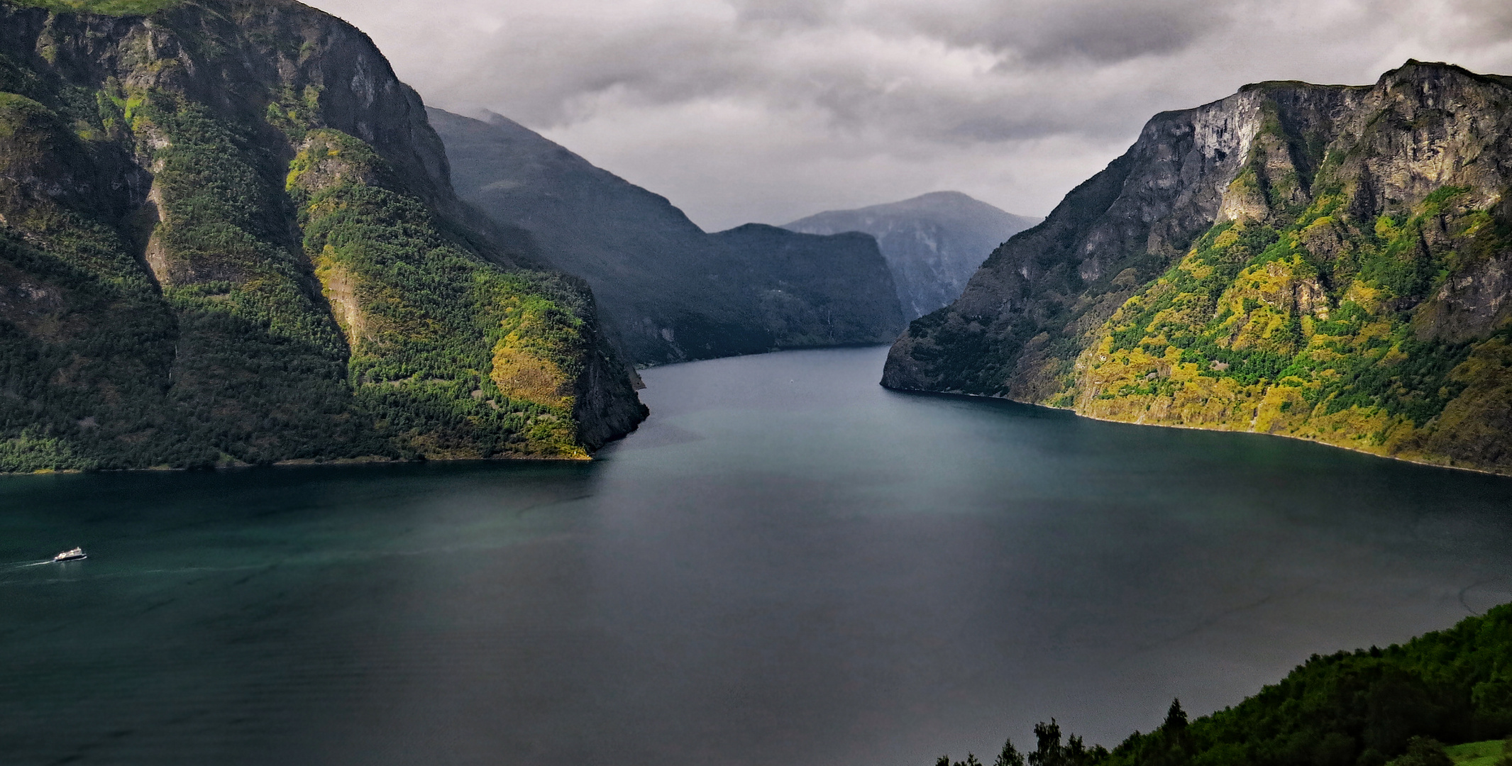 Aurlandsfjord Norwegen