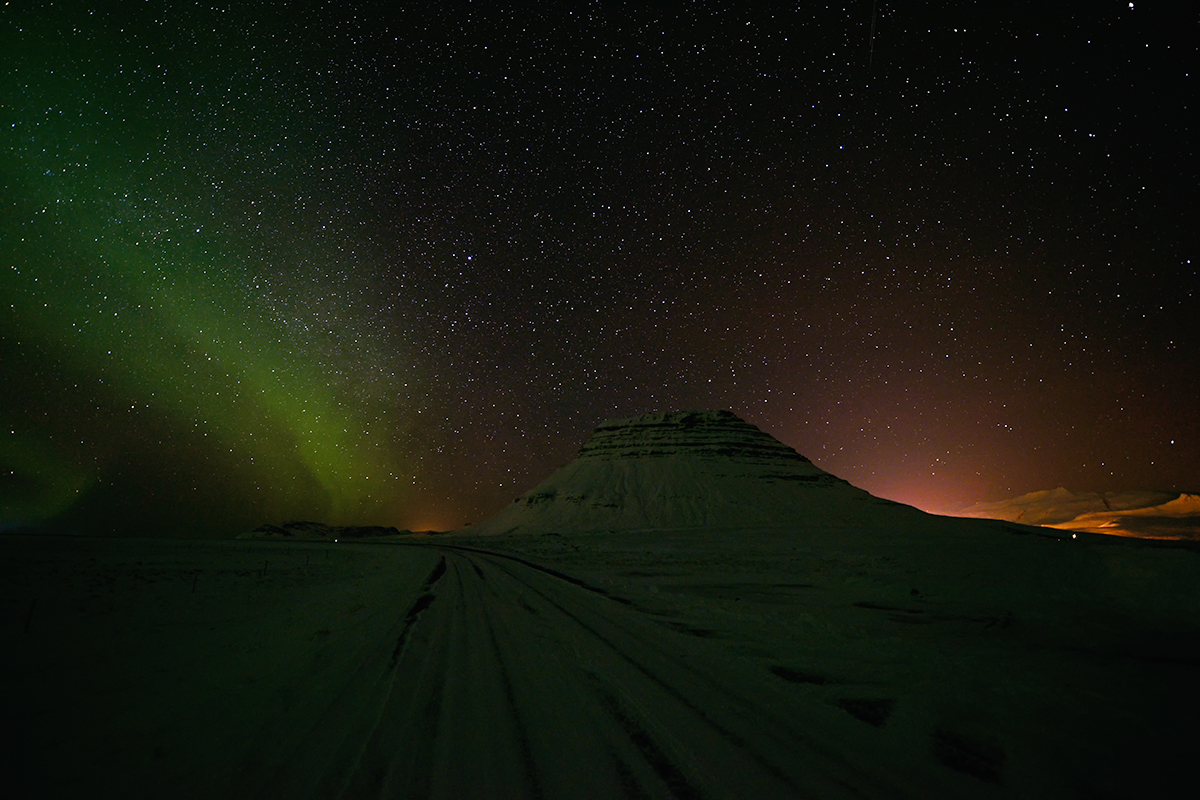 Aurora am Kirkufjell