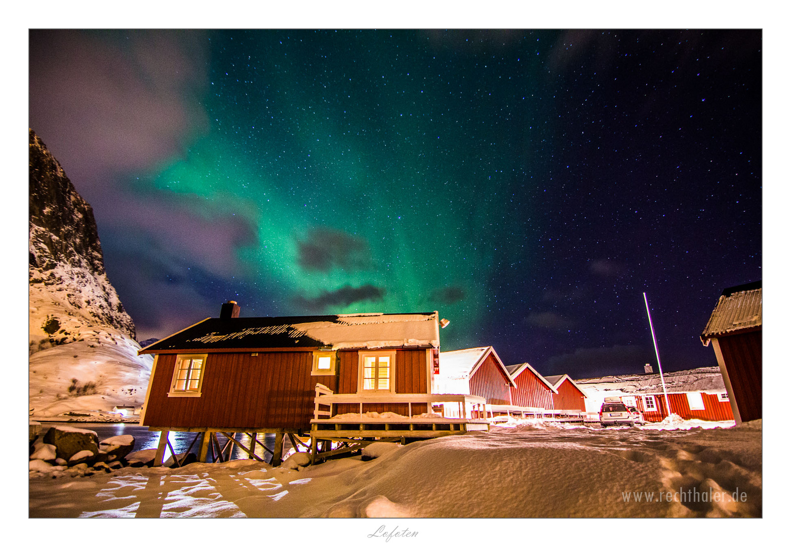 Aurora auf den Lofoten