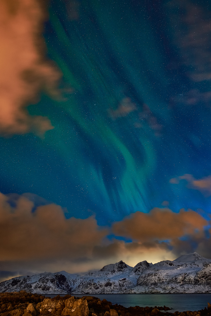 Aurora auf den Lofoten