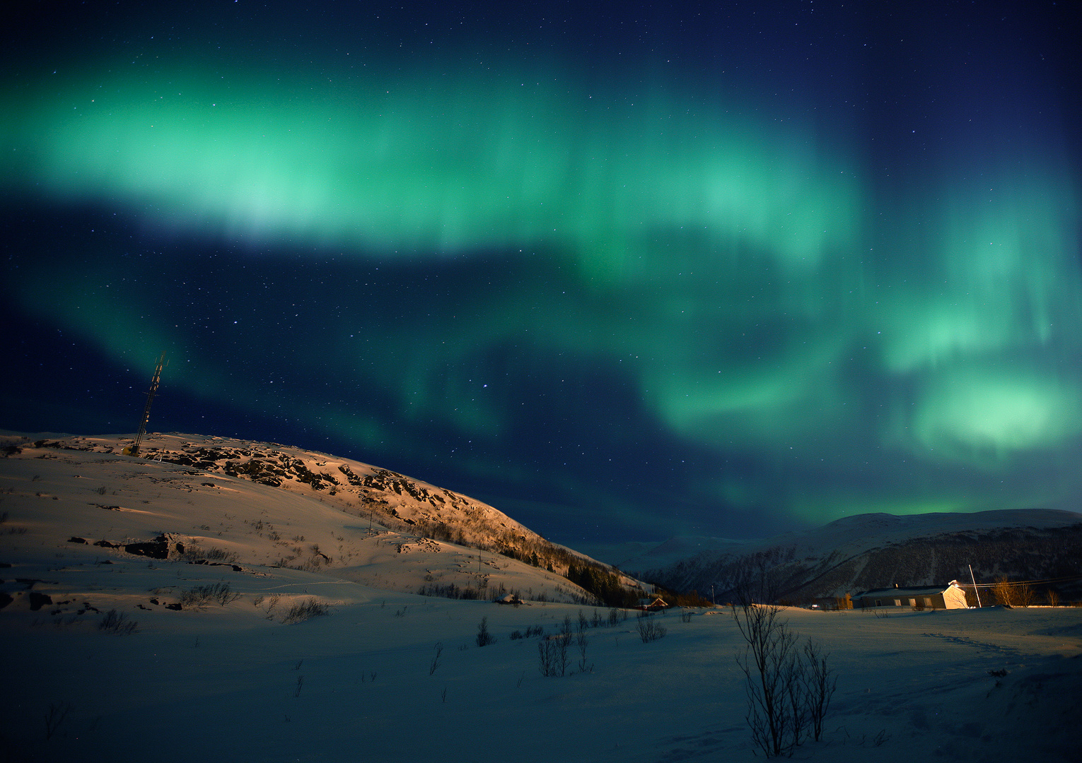 Aurora beim Storvatnet