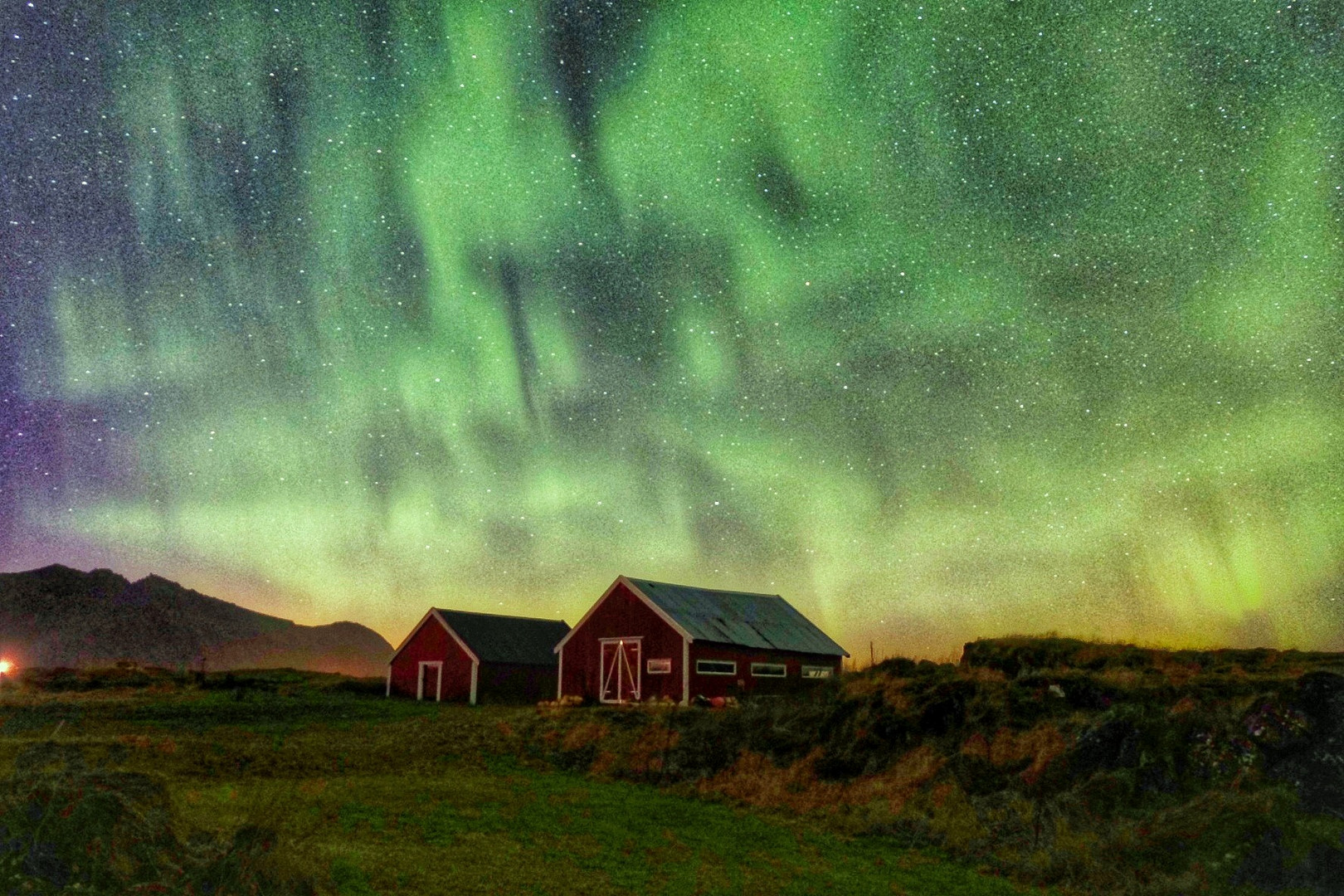 Aurora boreale a novembre