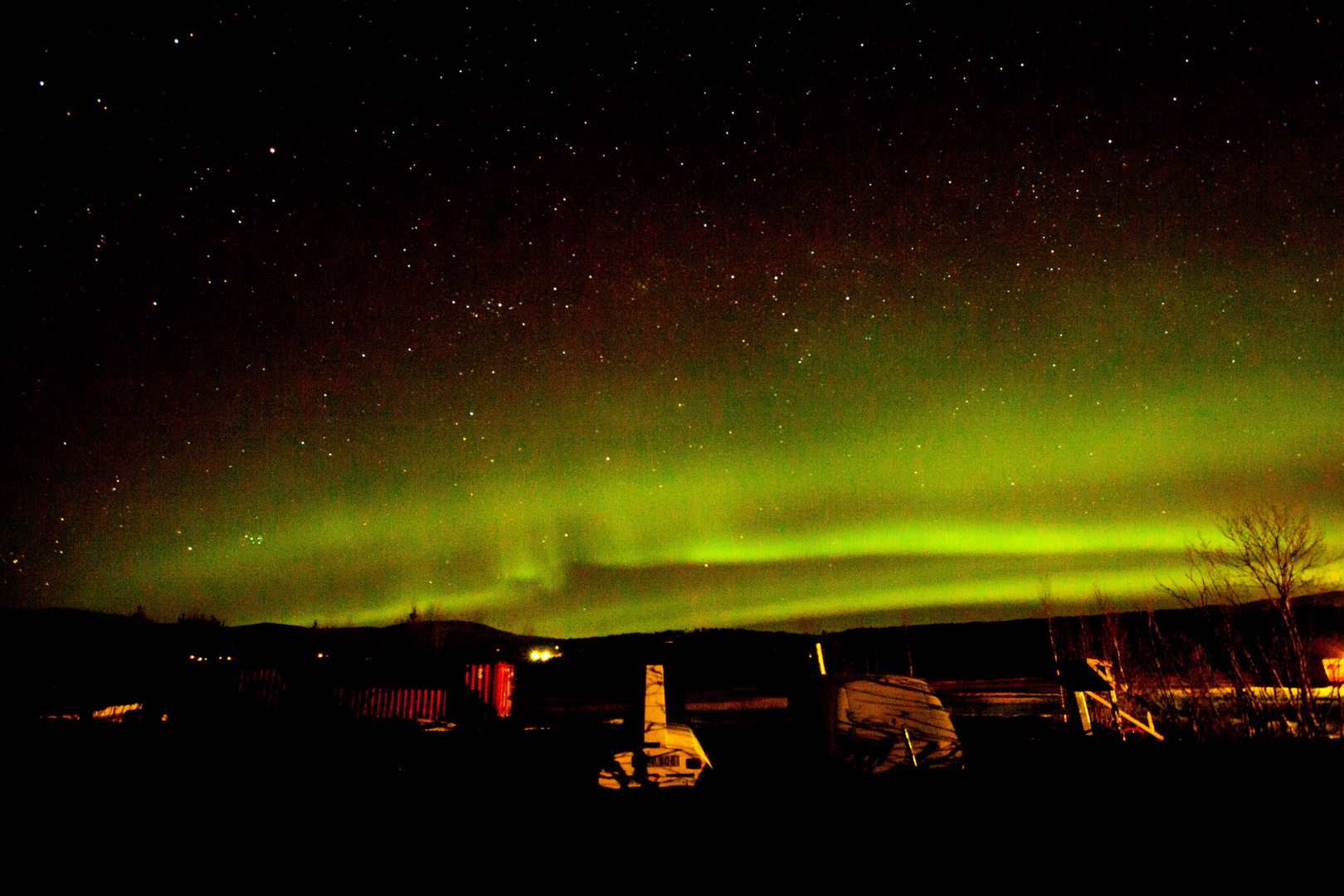 Aurora Borealis, 1.Sichtung