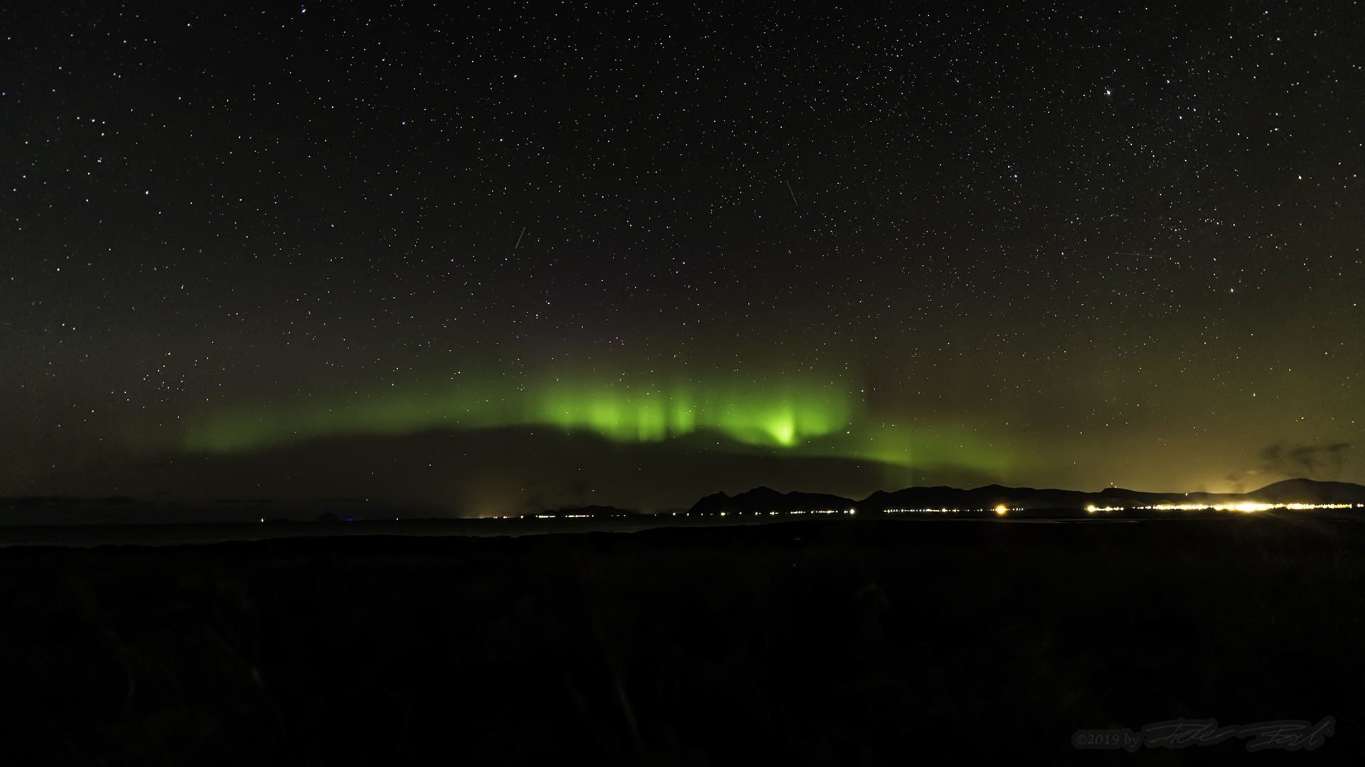 Aurora borealis - 2. Nacht