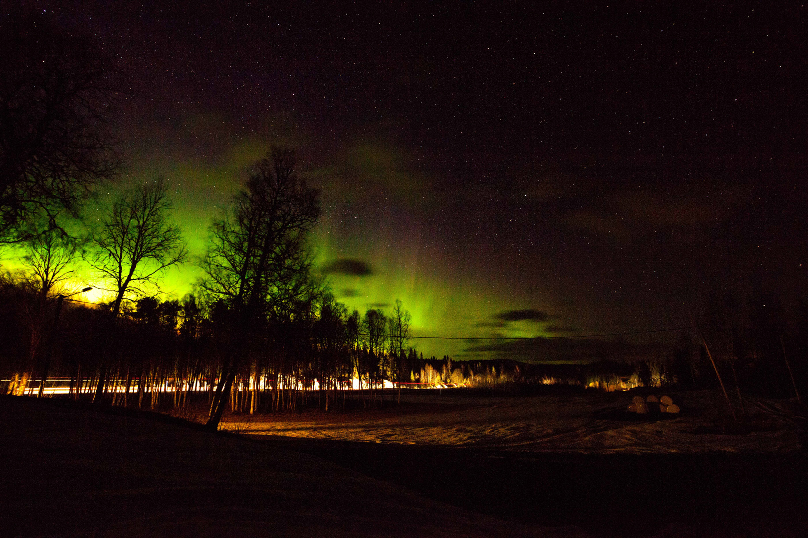 Aurora Borealis, 2.Sichtung