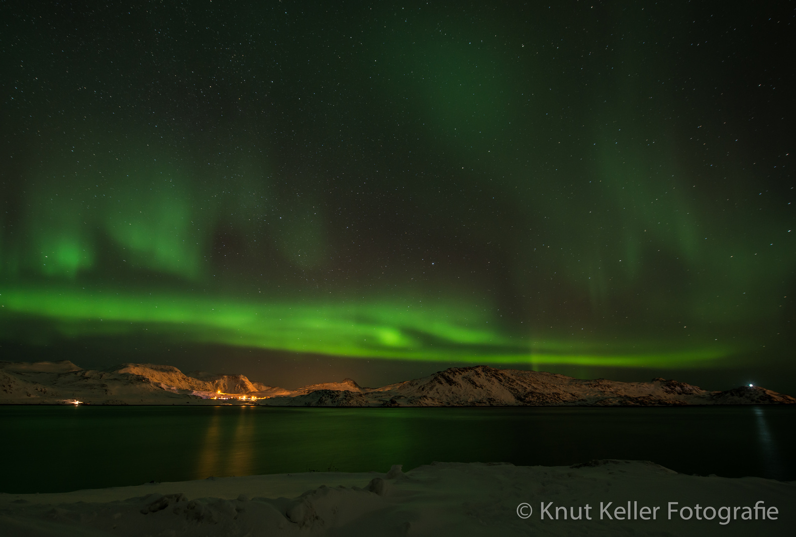 Aurora Borealis am Nordkap (71°10'21")