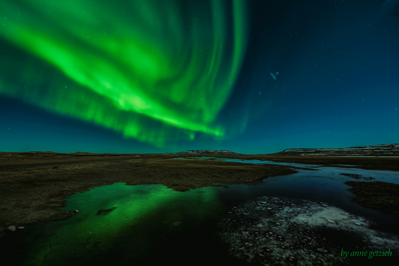 aurora borealis auf island