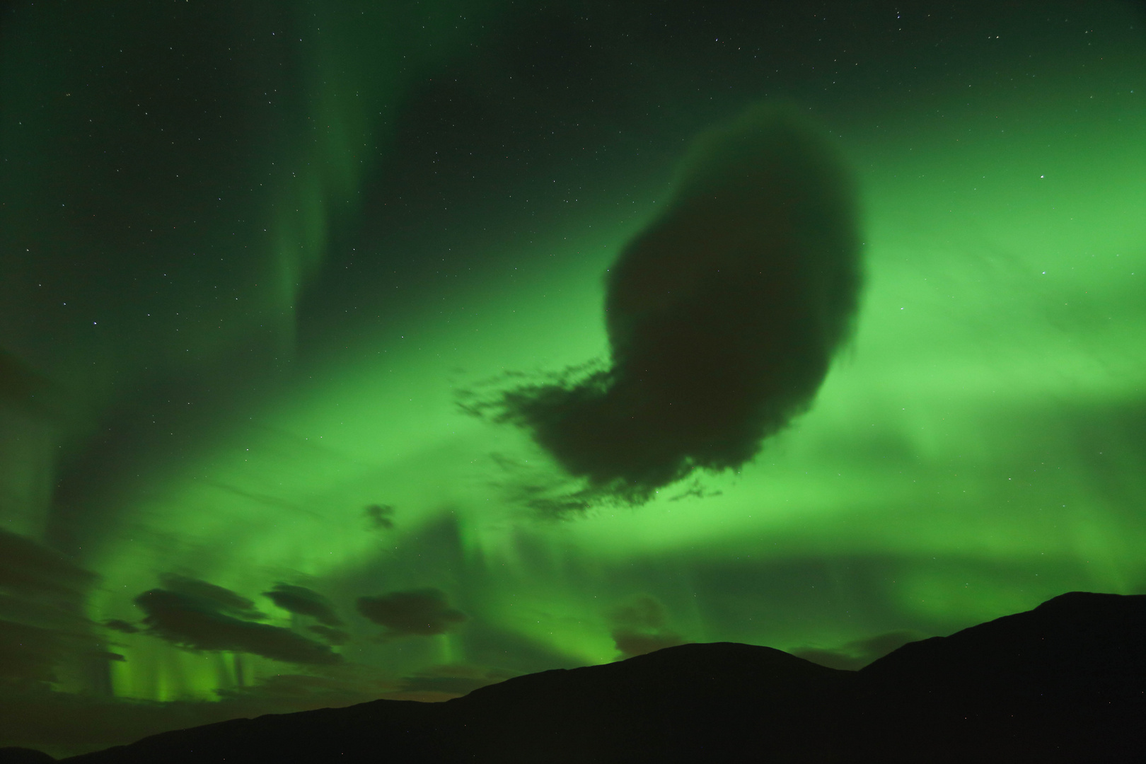 Aurora borealis bei Andalsnes II