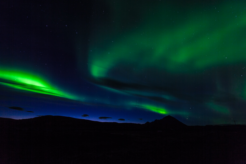 Aurora Borealis bei Myvatn