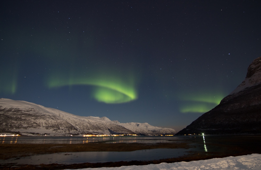 Aurora Borealis bei Tromsö
