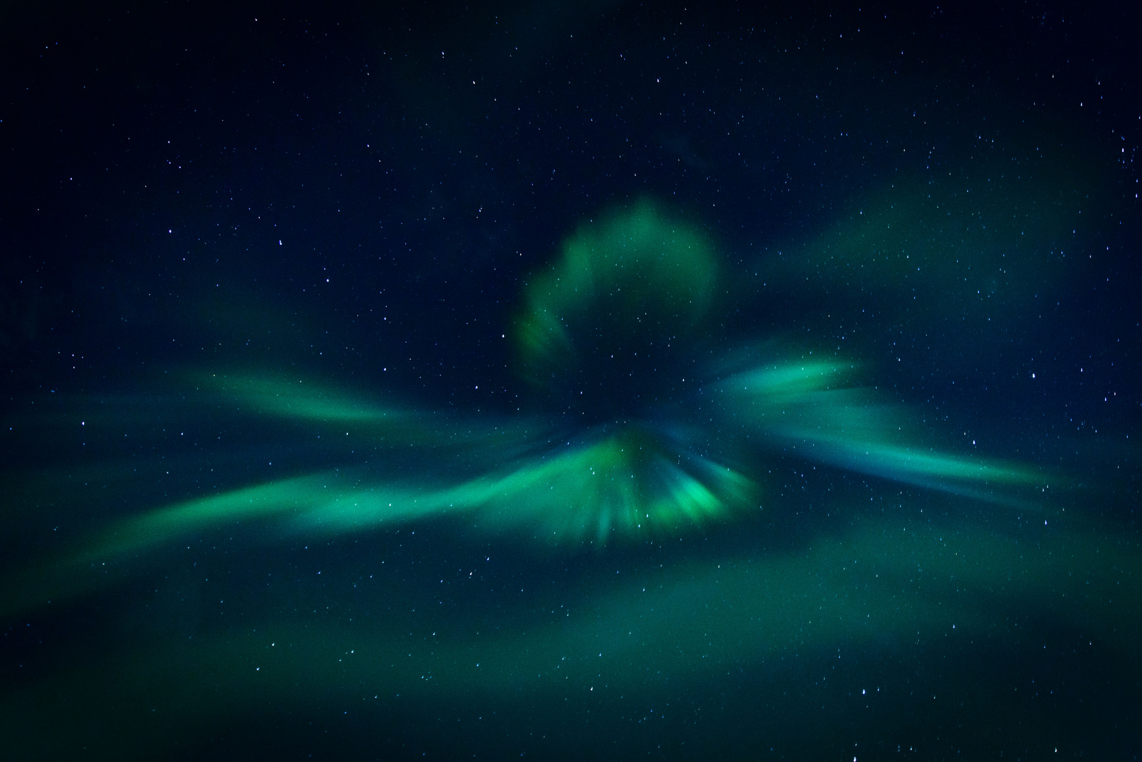 Aurora borealis, Corona