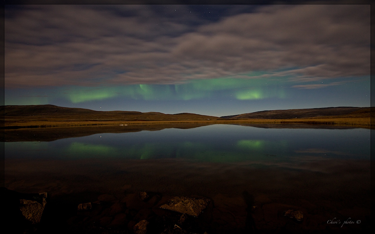 Aurora borealis - Iceland 21.9.2010