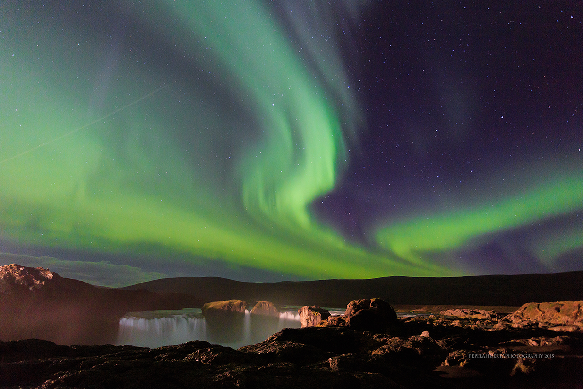 Aurora Borealis .Iceland