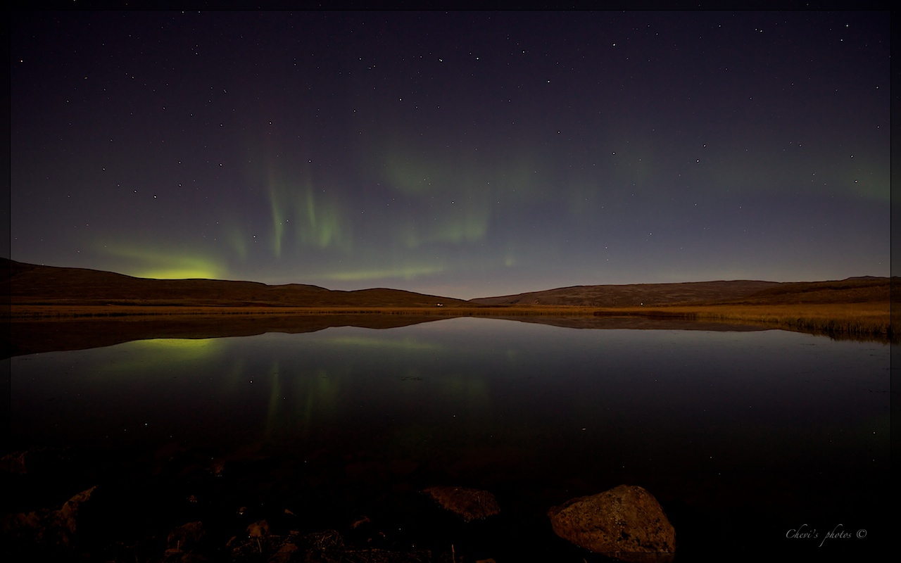 Aurora borealis II. - Iceland 21.9.2010