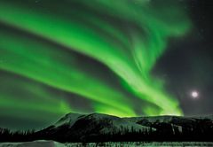 Aurora Borealis im Norden Alaskas