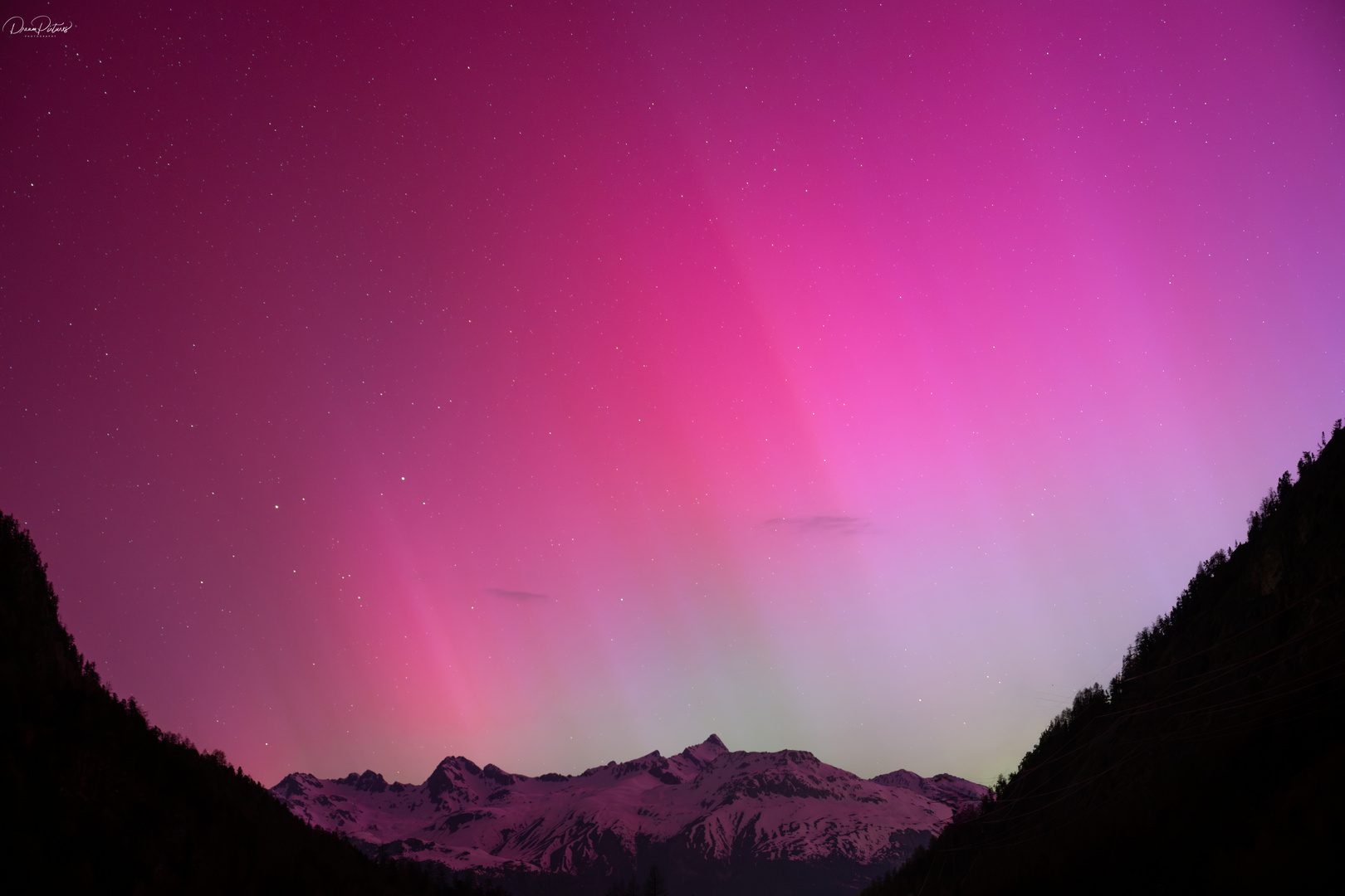 Aurora Borealis in der Schweiz