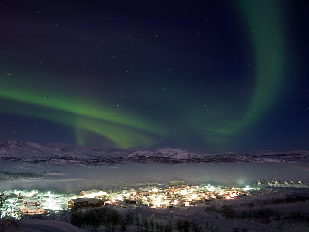 Aurora Borealis - in Lappland gesehen!