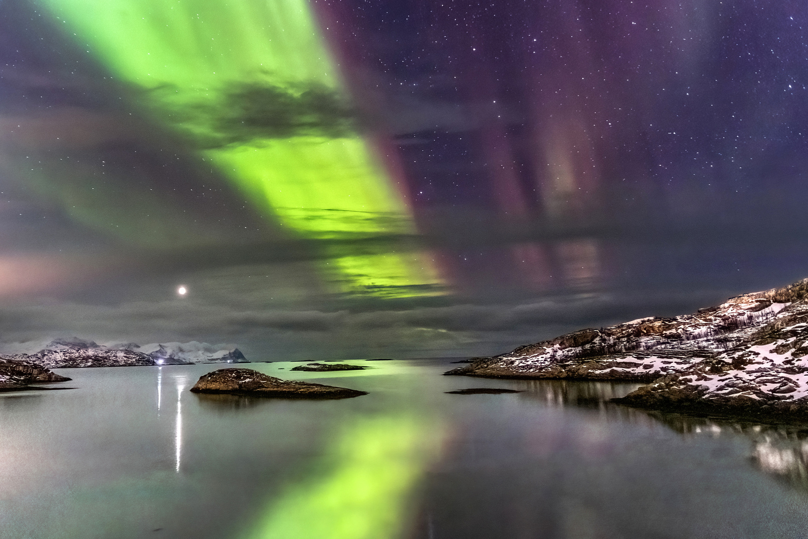 Aurora Borealis in Sommaroy