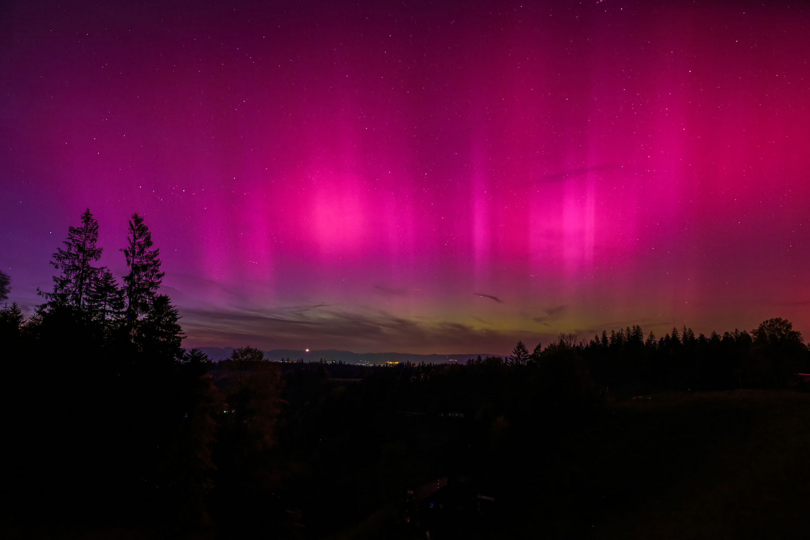 Aurora Borealis in Switzerland