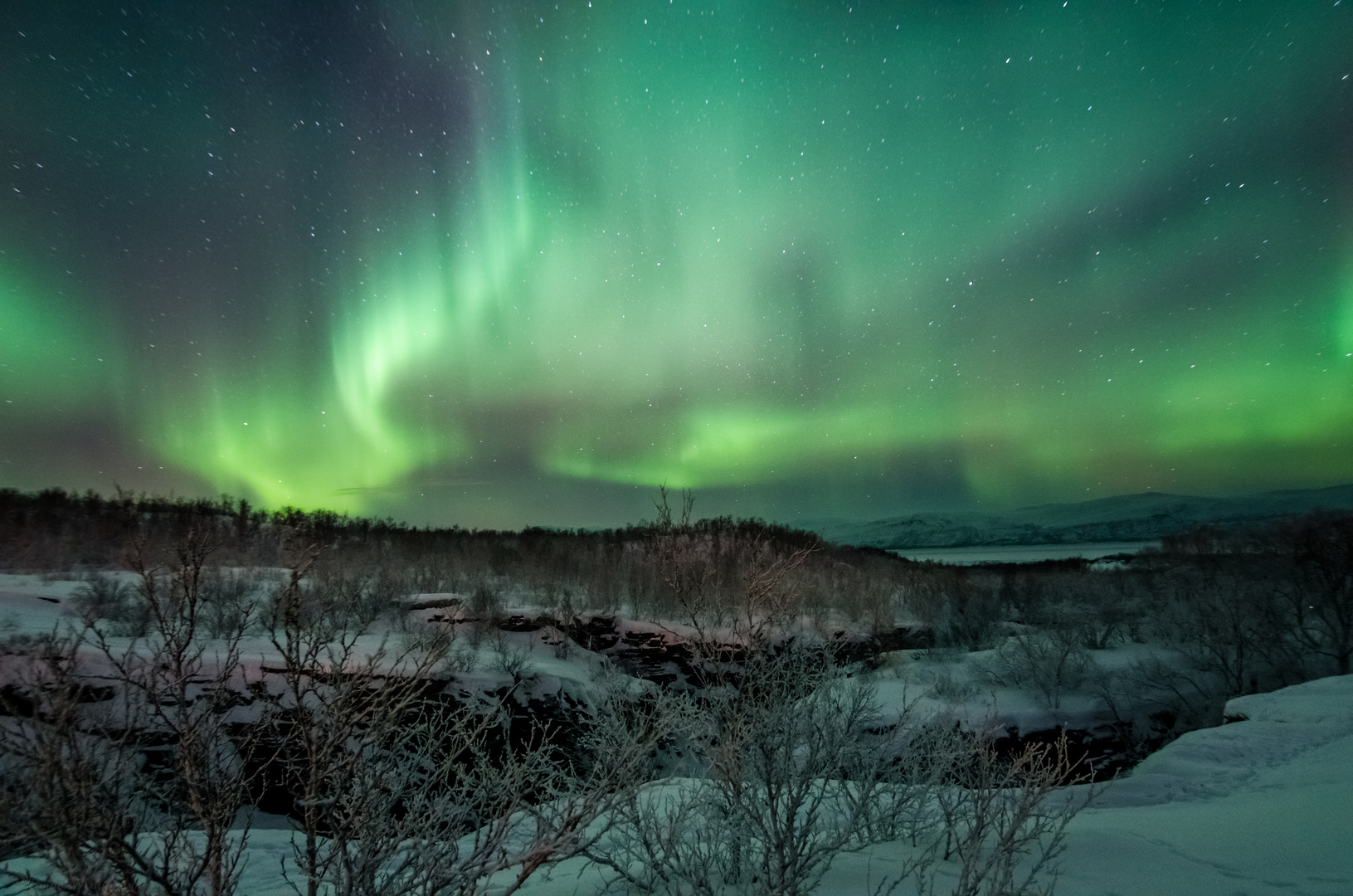 Aurora Borealis - Lappland, Abisko Nationalpark