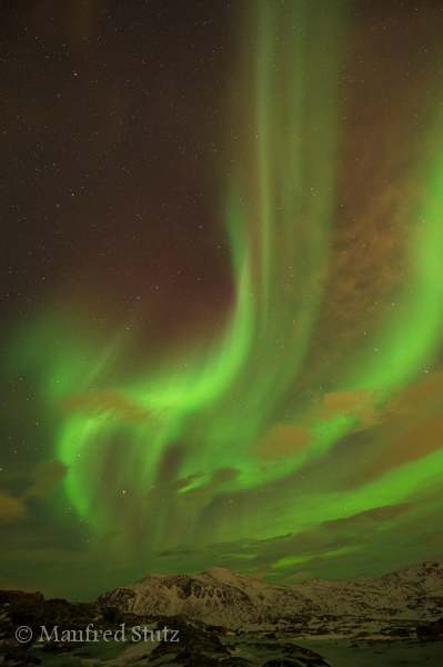 Aurora Borealis, Norwegen 2014