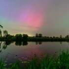 Aurora Borealis over Windmill